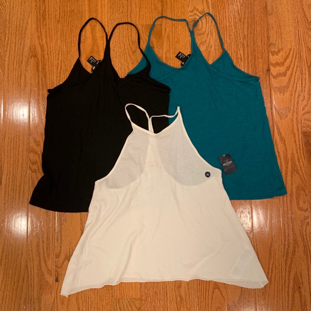 BUNDLE* 3 RACERBACK STRAP TANK TOPS
